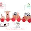 Pull Along Toy Wooden Train