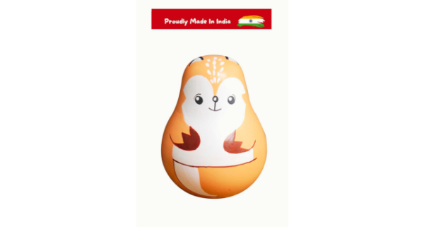 Squirrel Roly Poly Toy