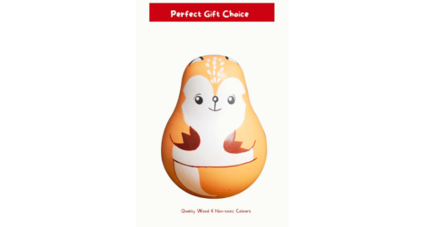 Squirrel Roly Poly Toy for kids