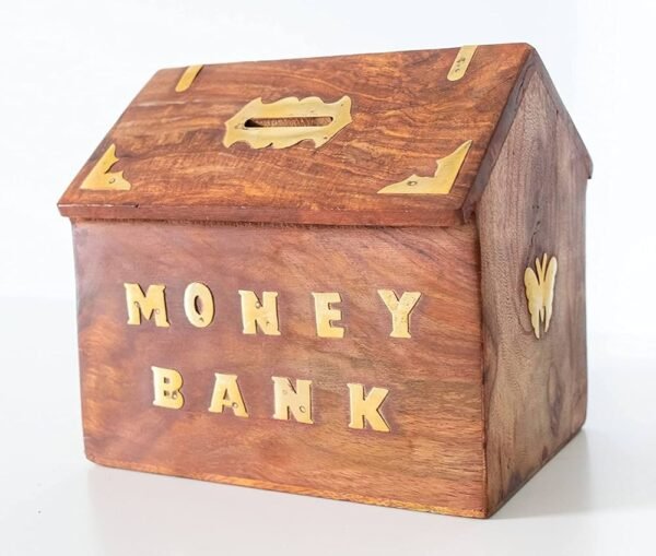Wooden Money bank