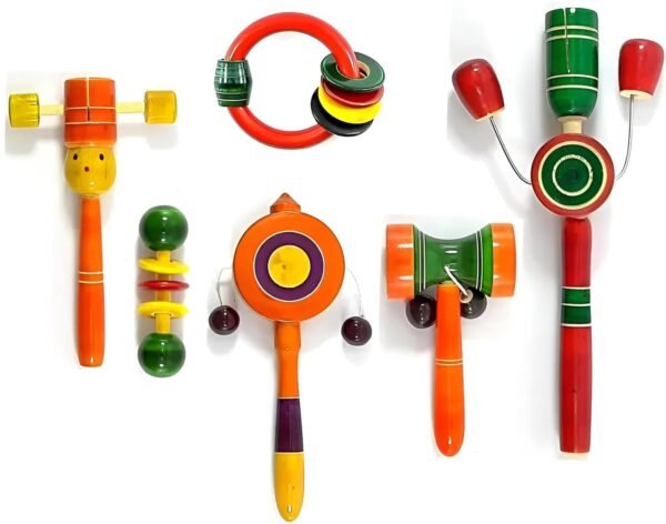 Wooden Rattles for babies