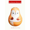 Wooden Squirrel Roly Poly Toy