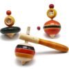 channapatna wooden spinning tops