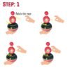 wooden spinning tops toys