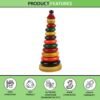 wooden stacking toy