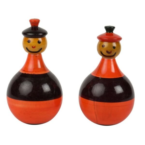 Wooden Roly Poly Balancing Dolls for Kids